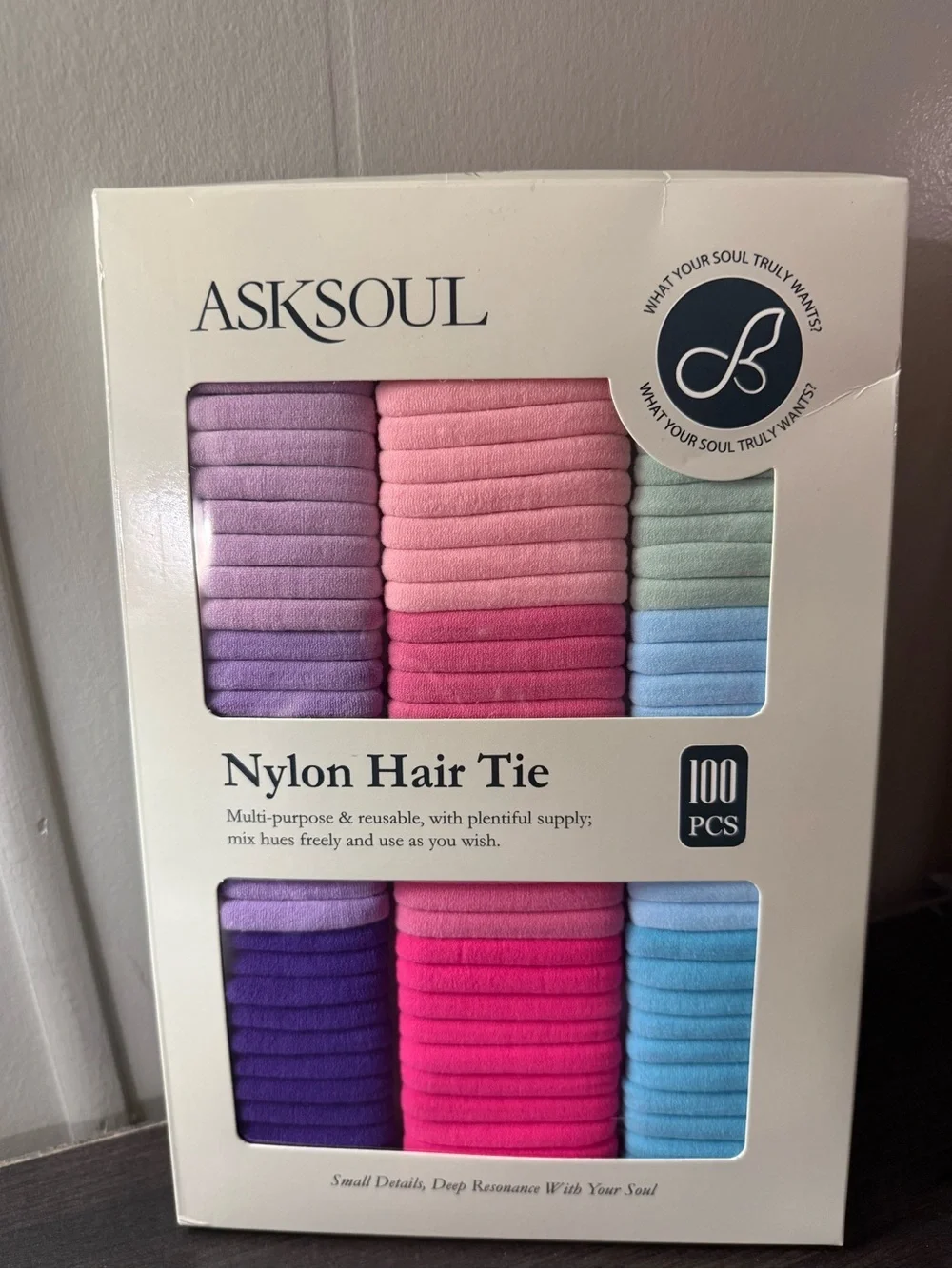 Asksoul nylon hair