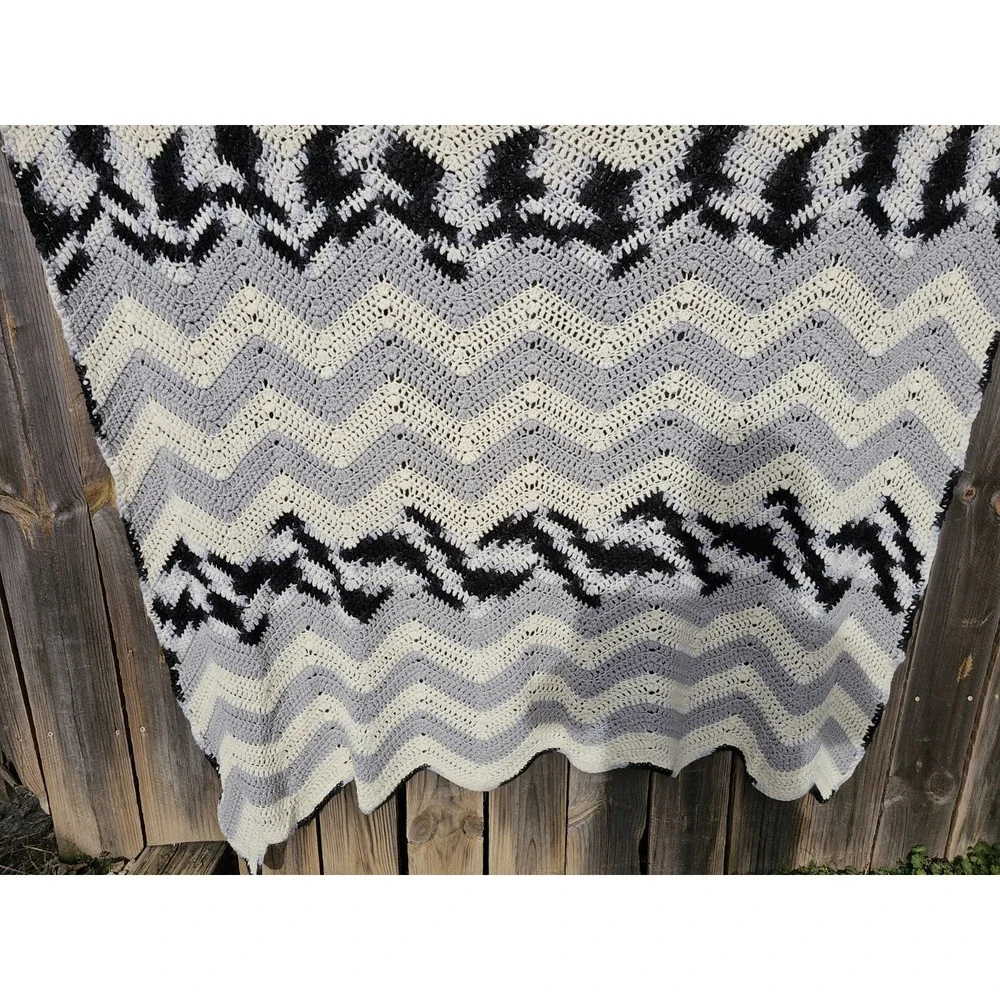 Handmade vintage afghan