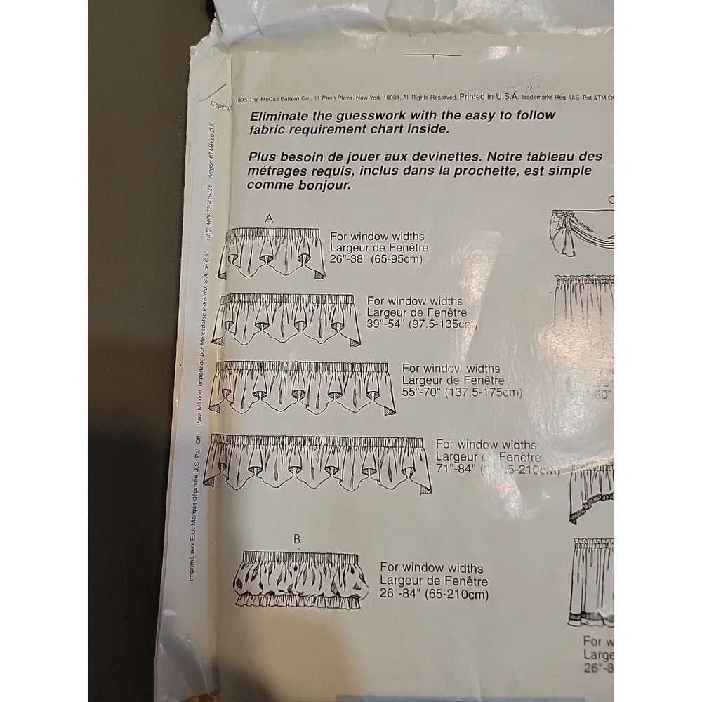 McCalls package may