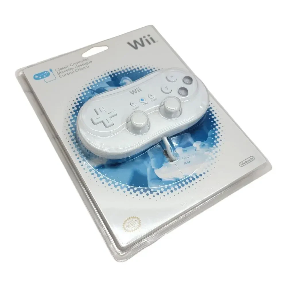Official Nintendo Wii Classic Controller White RVL-005 OEM Brand New Sealed