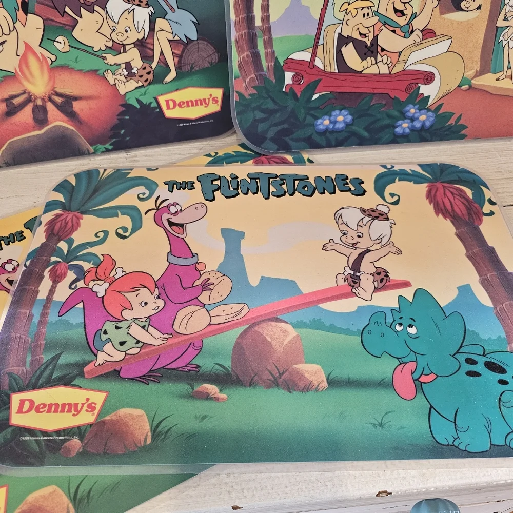The Flintstones set vintage