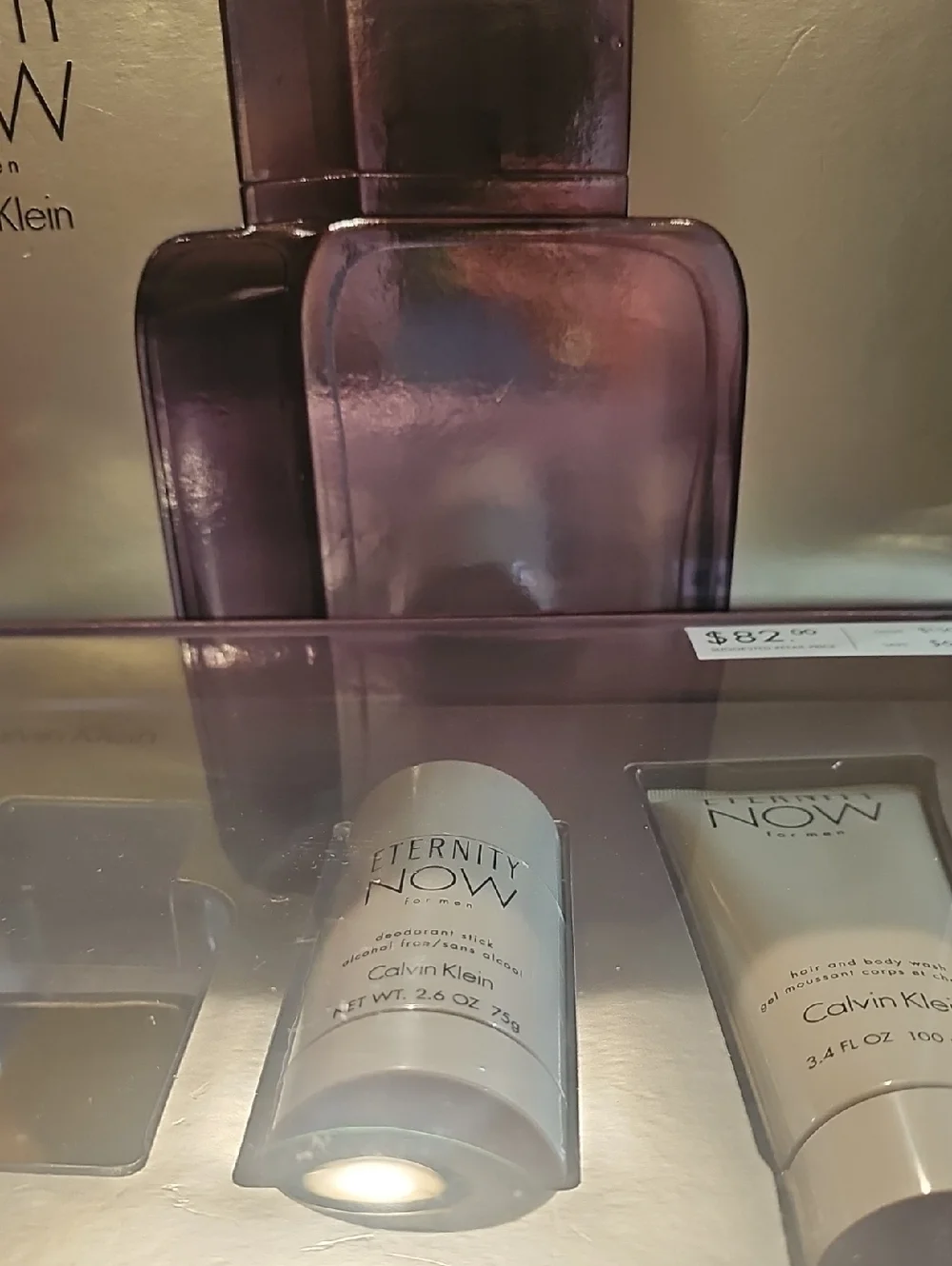 Calvin Klein NWT Eternity Now Set - Deodorant Stick & Hair/Body Wash