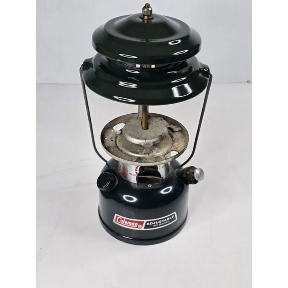 Vintage Coleman Green One Mantle Lantern Model 286A 4/92 Camping‎ Outdoor Hiking