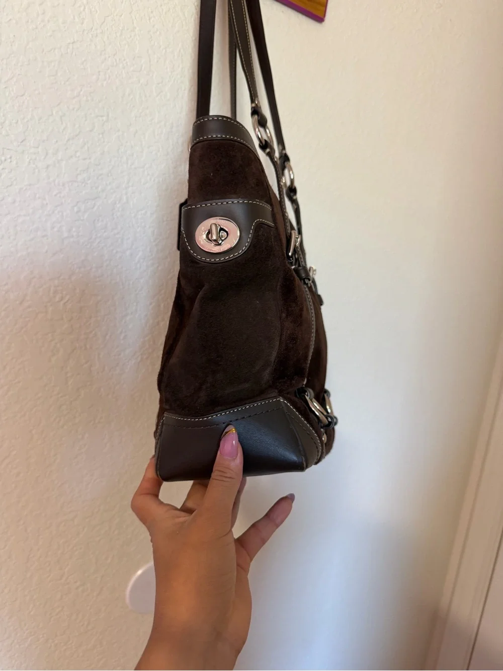 Coach dark brown