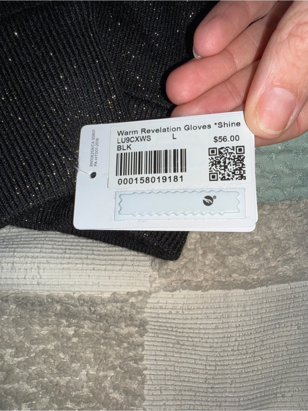 lululemon athletica black knit