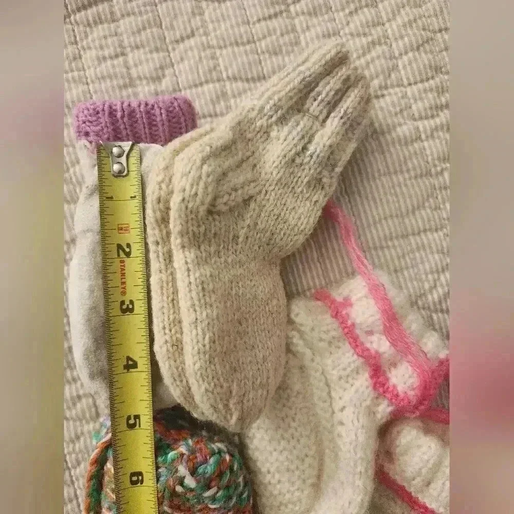 Handmade girls wool