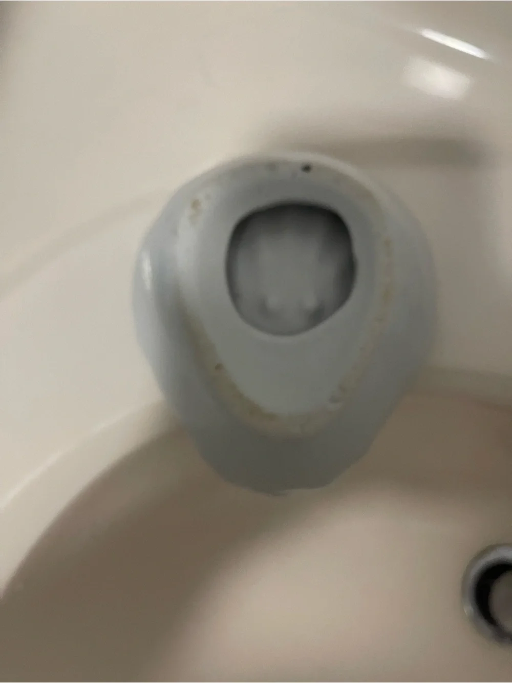 Soap is Brookstone white ceramic