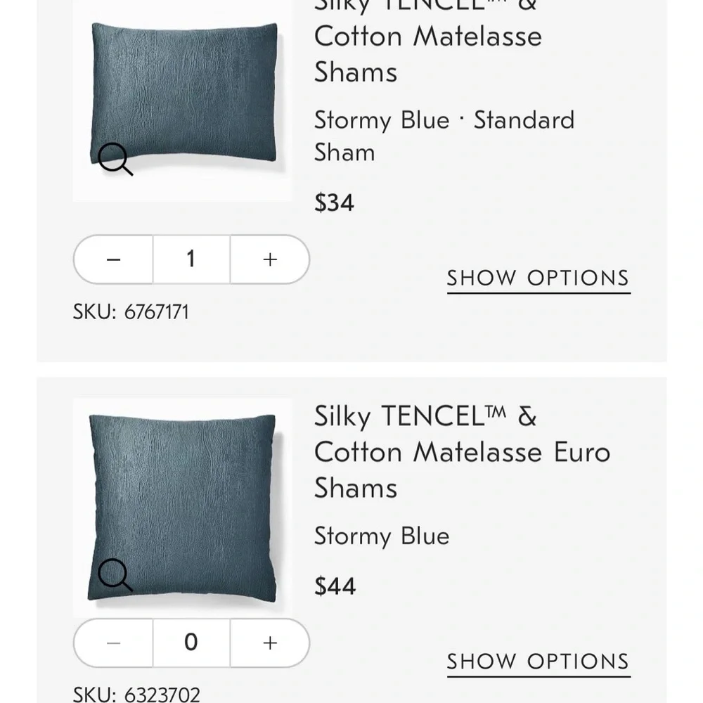 West Elm two euro