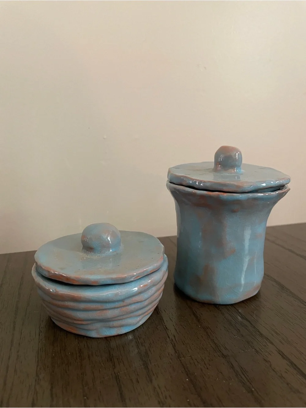 Handmade glazed ceramic