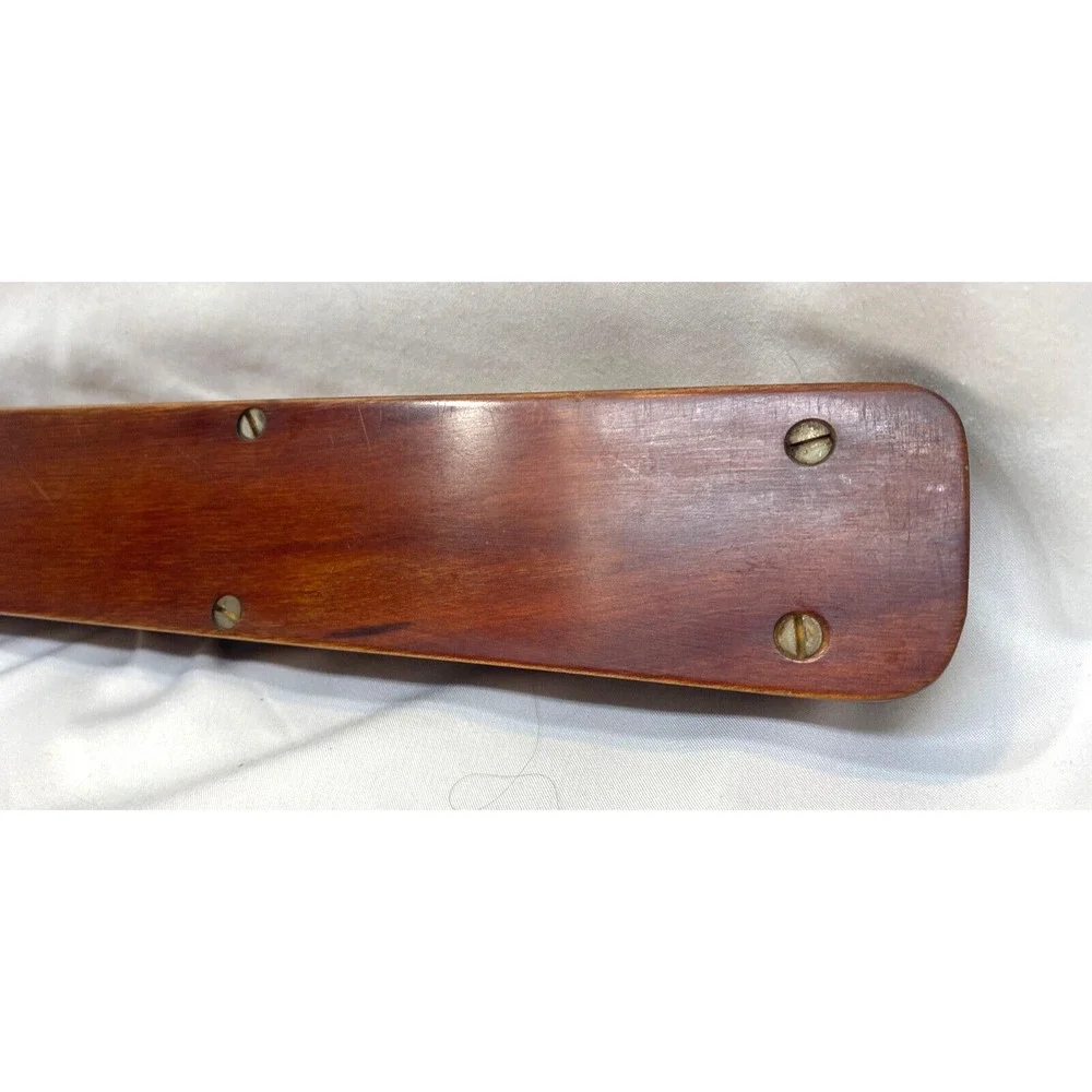 2PC ShurEdge Knife Slicer Carver Robeson Gourmet Cutlery Wooden Case Carving Set