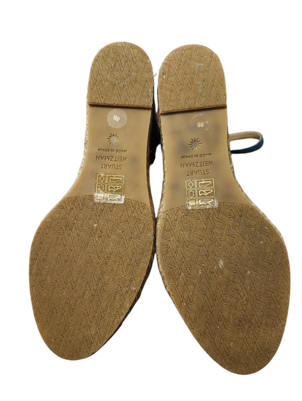 Stuart Weitzman denim upper