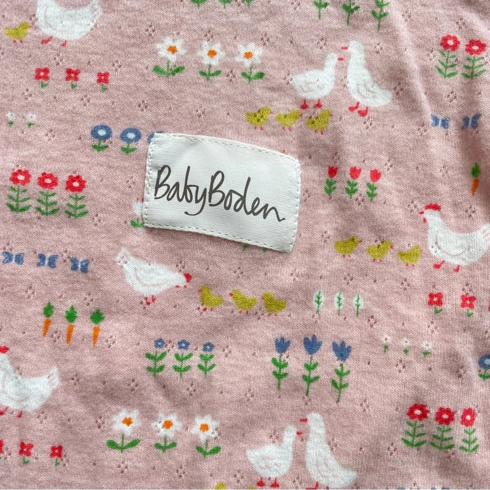 Mini Boden pink floral