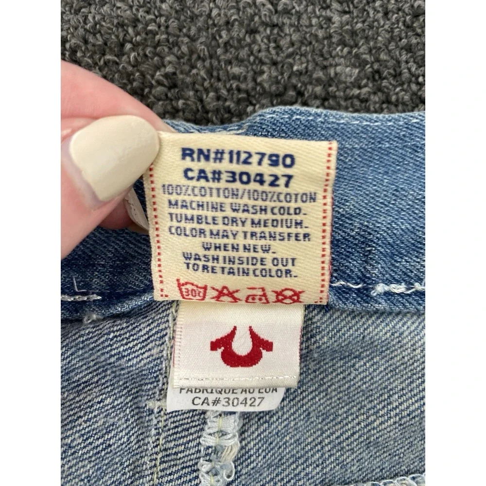 True Religion actual size