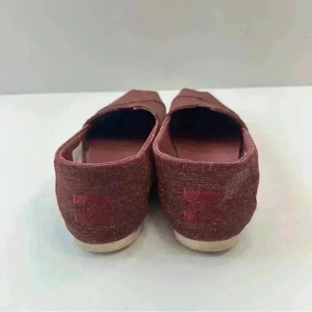 Toms alpargata burgundy