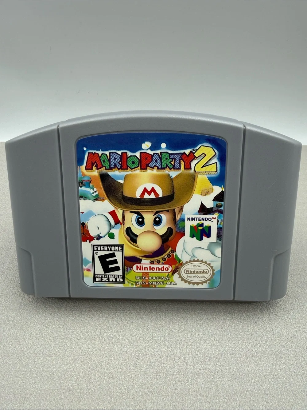 Nintendo Mario Party 2 N64 Cartridge (Gray)