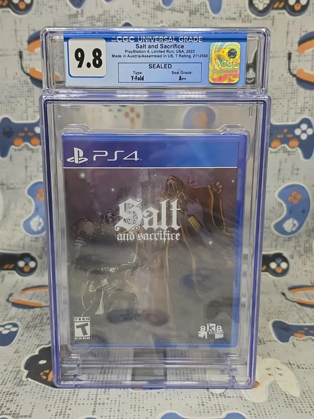 Salt and Sacrifice PS4 Playstation 4 Limited Run Games #583 GRADED 9.8 A++ CGC