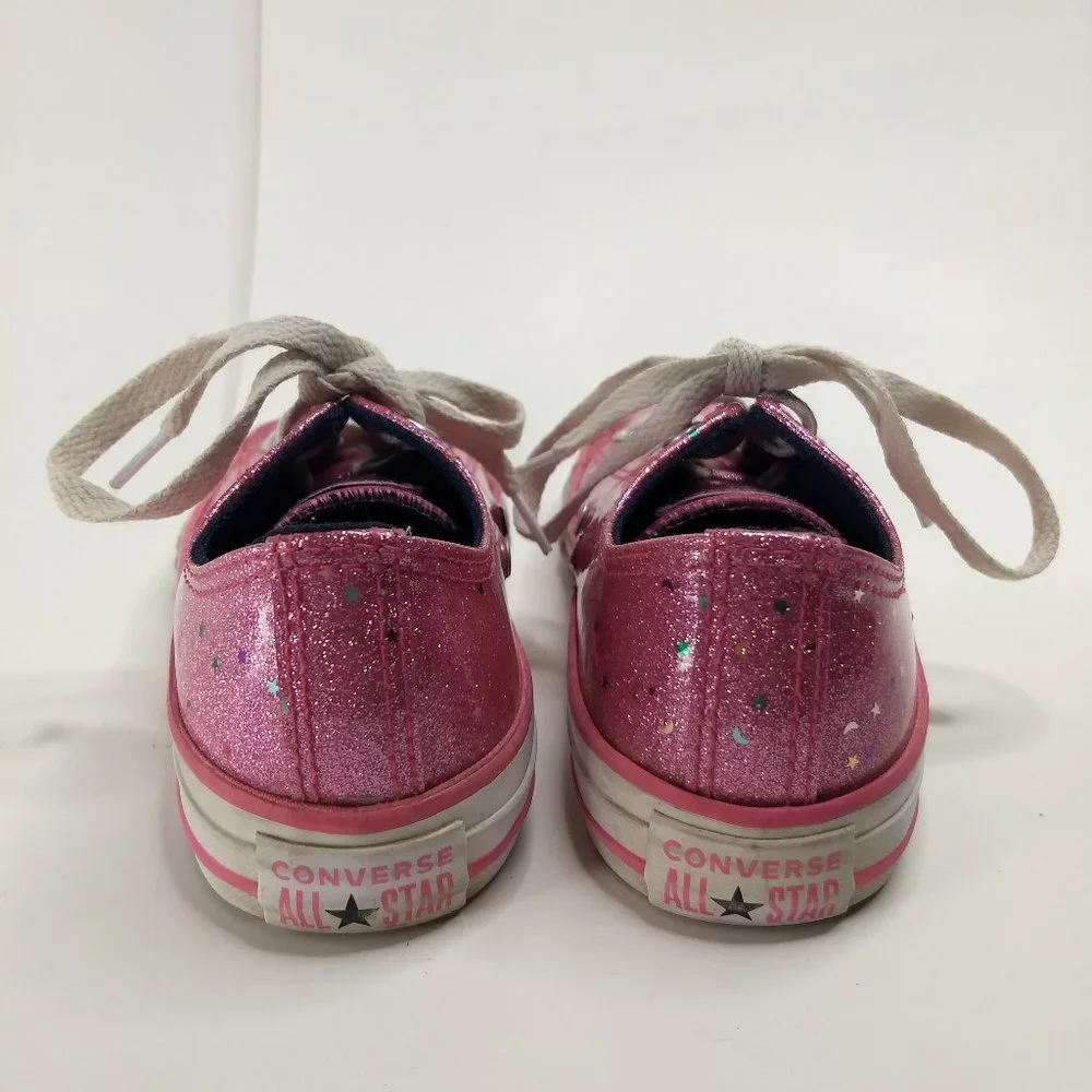 Converse pink sparkle