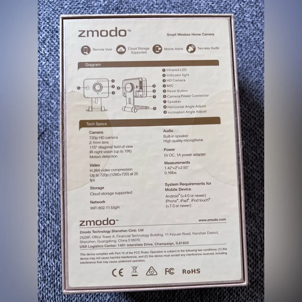 zmodo twin indoor