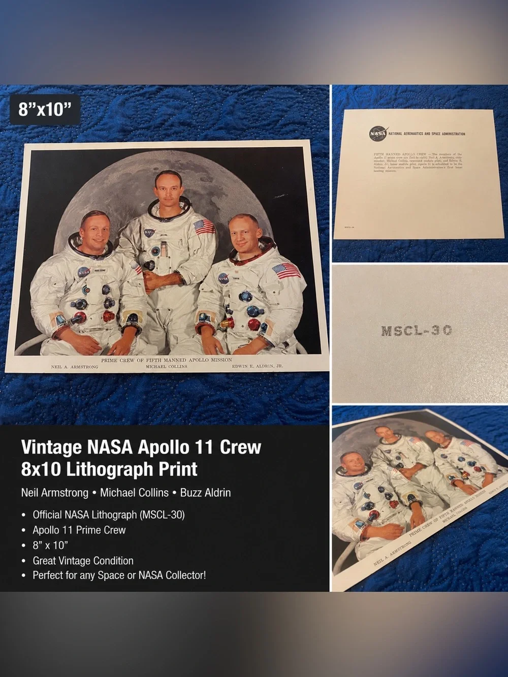 Nasa vintage apollo