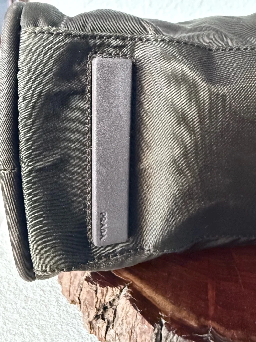 Prada nylon satchel