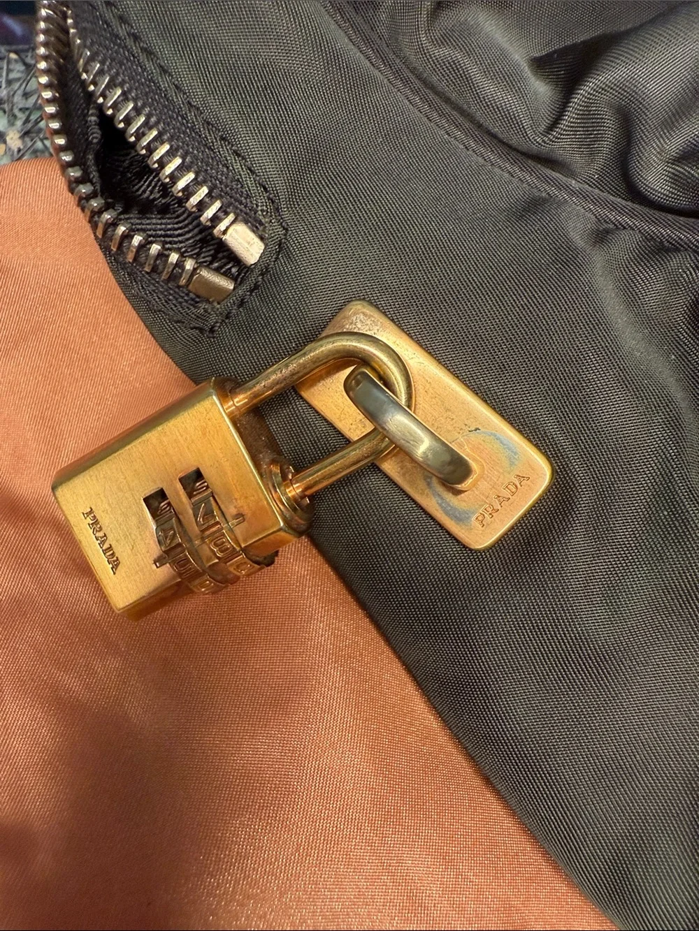 Prada nylon satchel