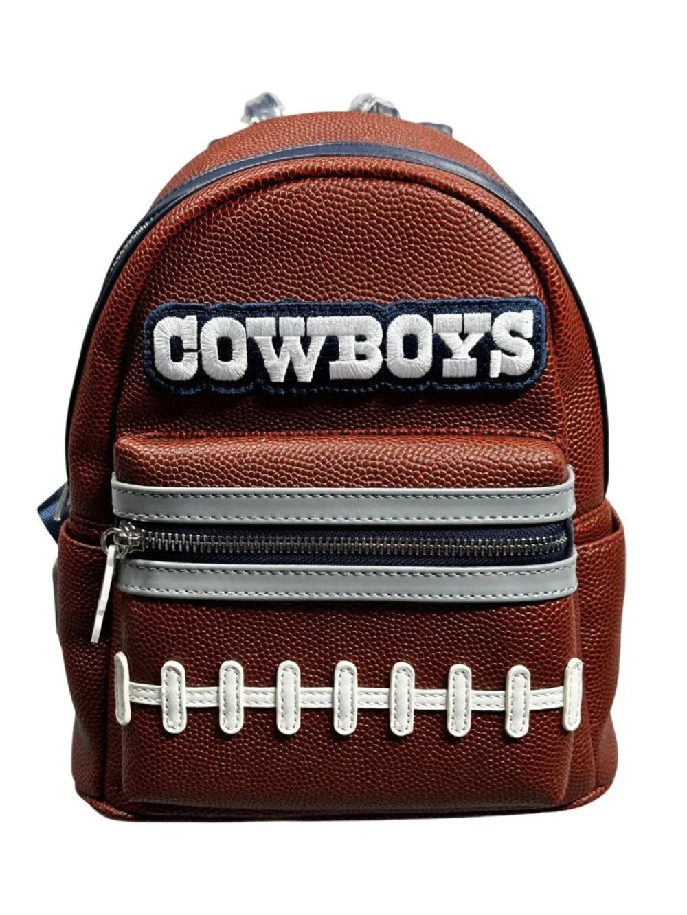 Dallas Cowboys Mini Backpack Womens One Size Brown NFL Football Loungefly