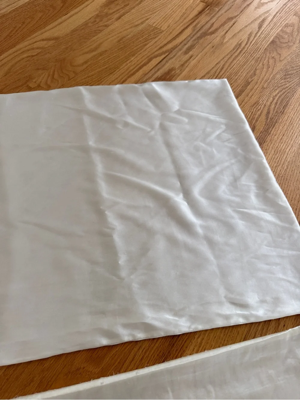 Kitsch satin pillow