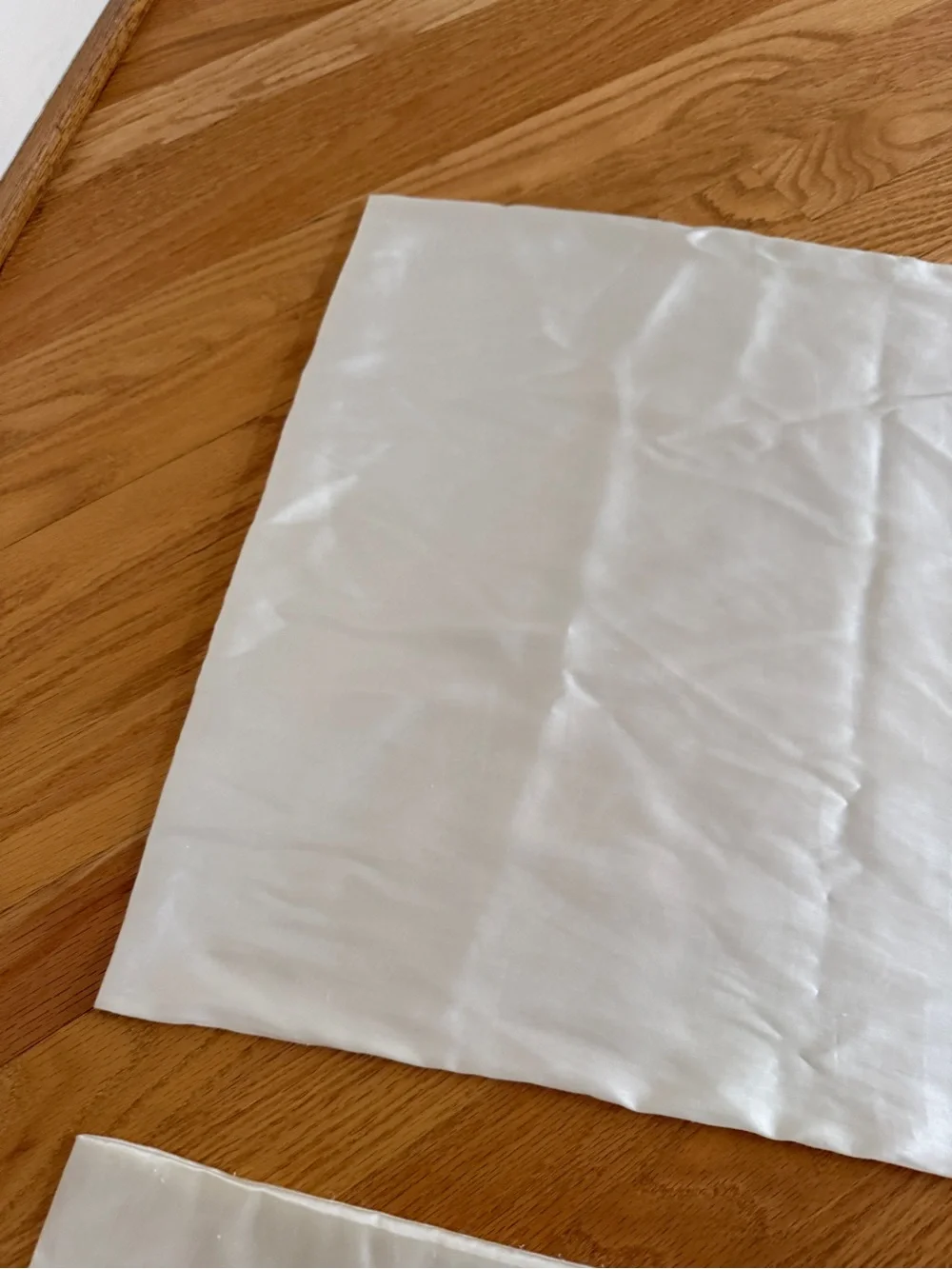 Kitsch satin pillow
