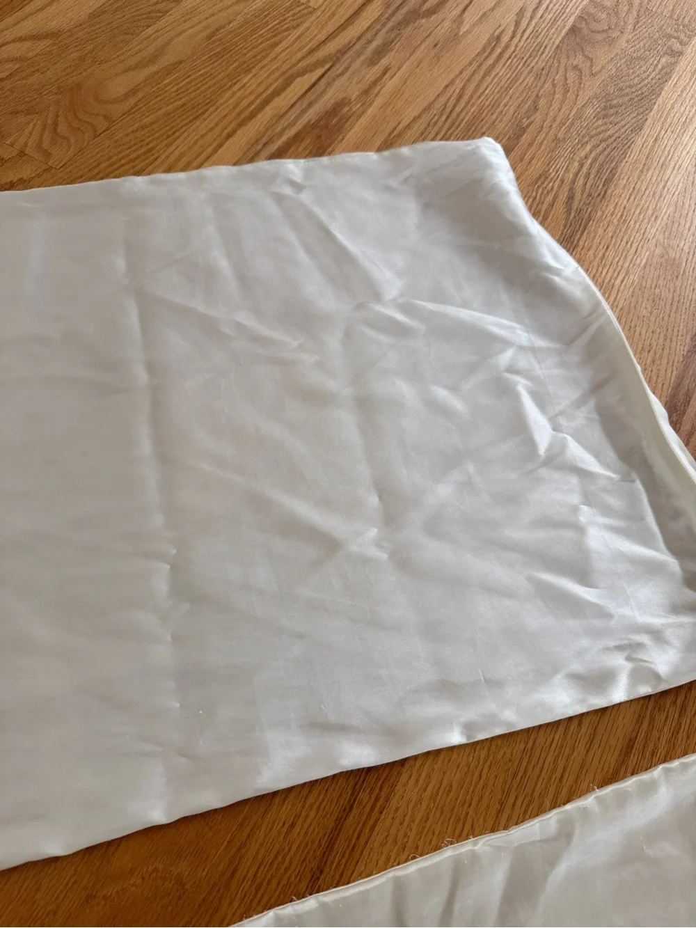 Kitsch satin pillow