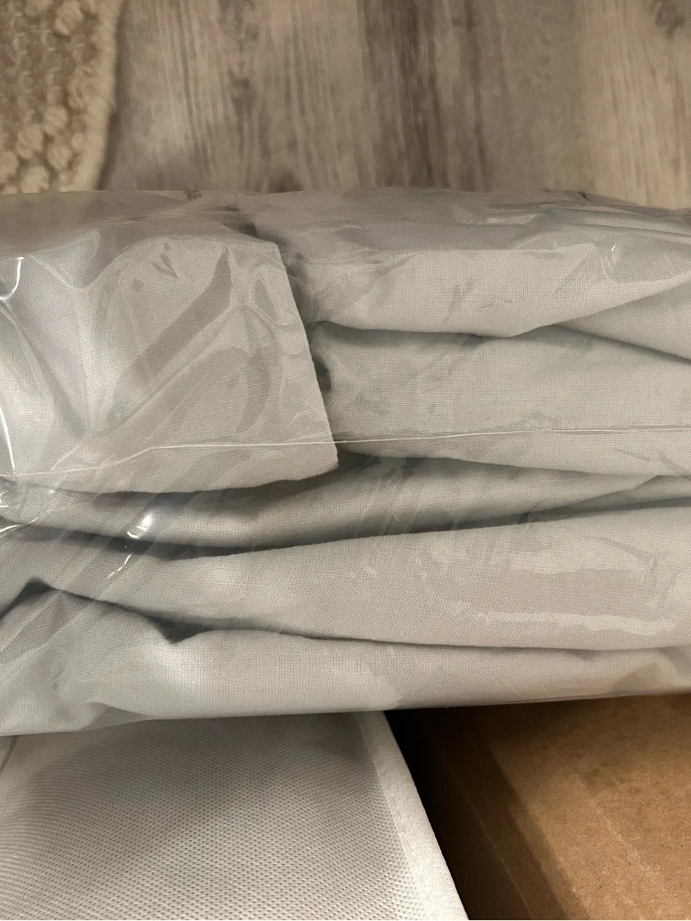 N/A linen duvet