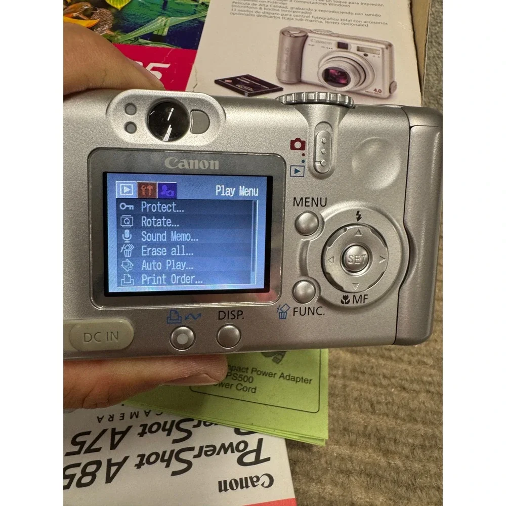 Canon powershot a85