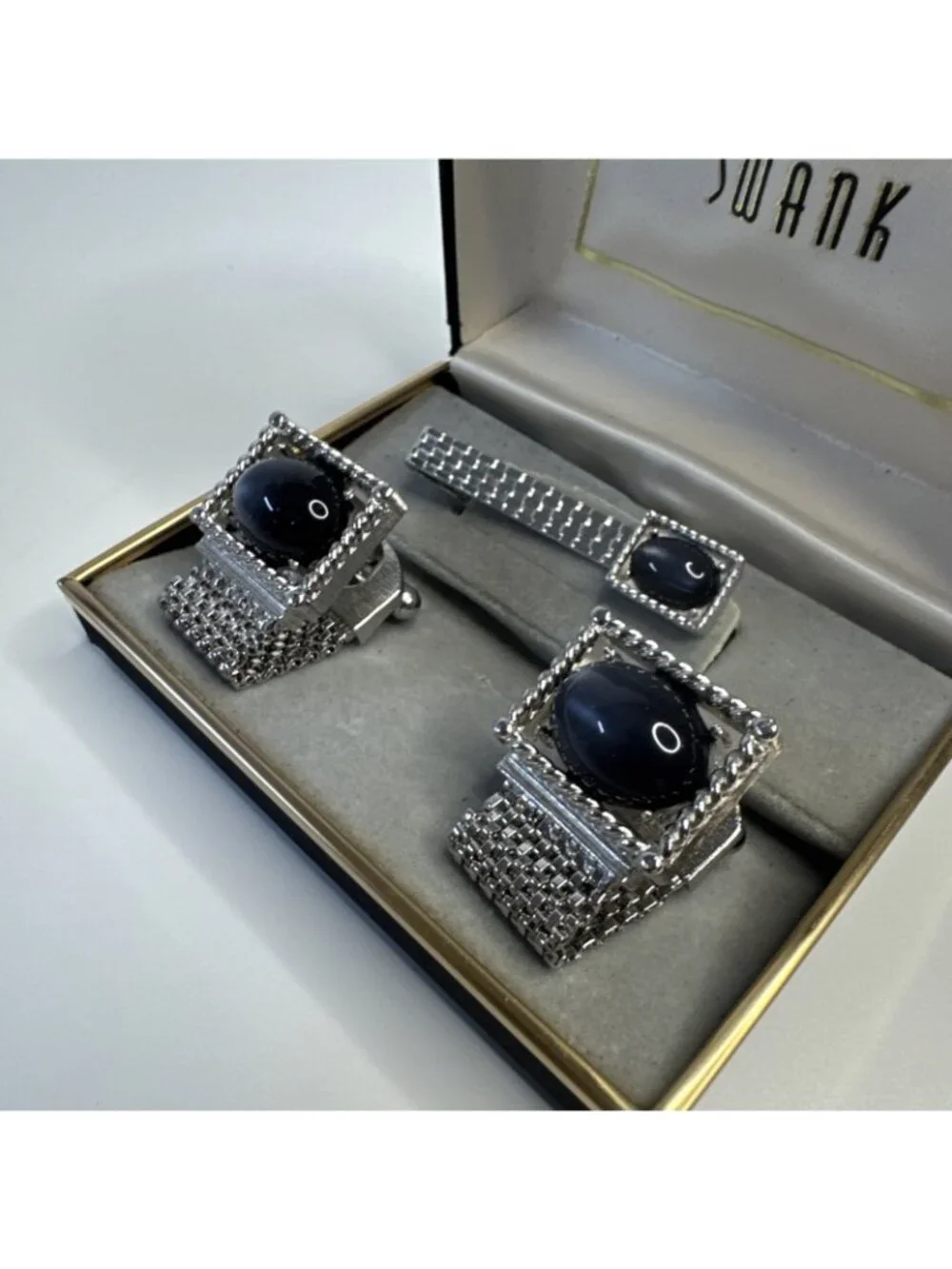 SWANK vintage blue
