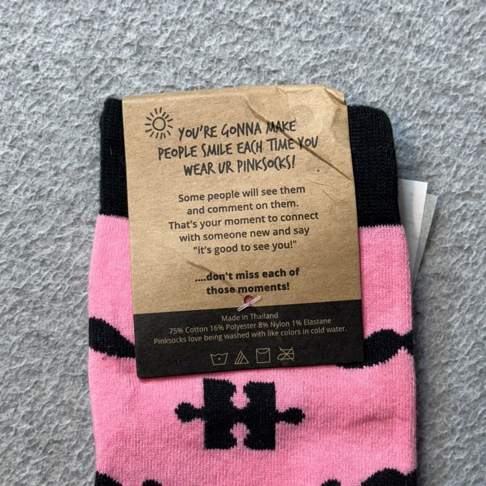Pinksocks knee high