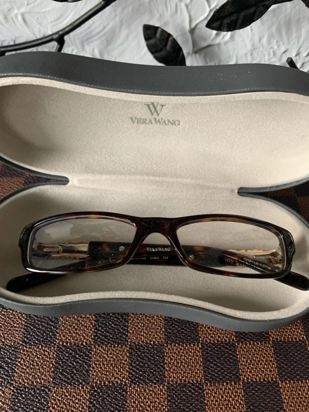 Vera Wang elegant tortoiseshell