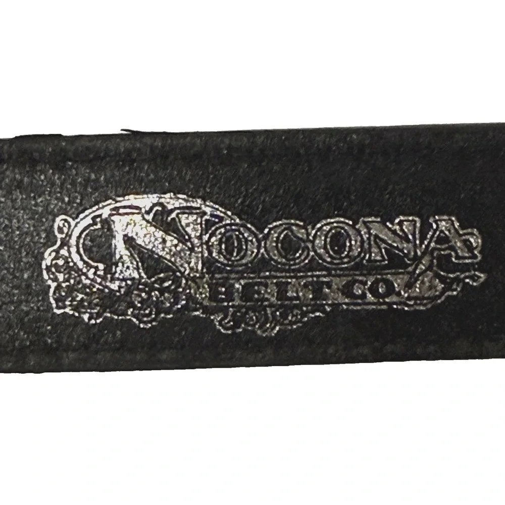 Nocona black leather