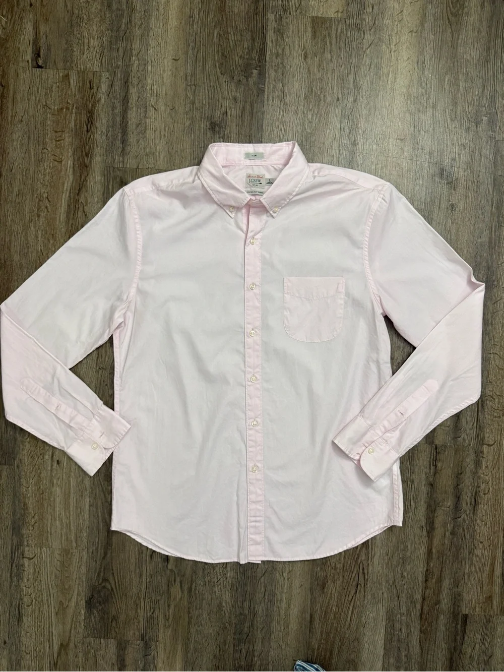 J. Crew • Secret Wash Cotton Poplin Shirt