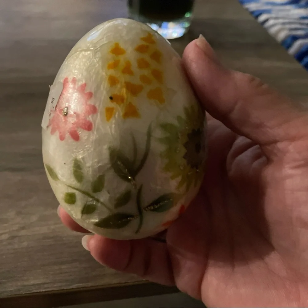 Pier 1 vintage handpainted