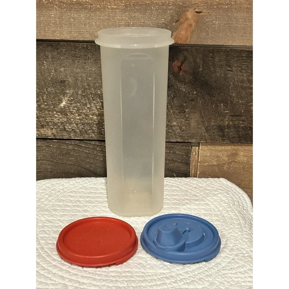 Vintage Tupperware 14‎ 30 Fl Ounce Sweet Saver Container With 2  Lid