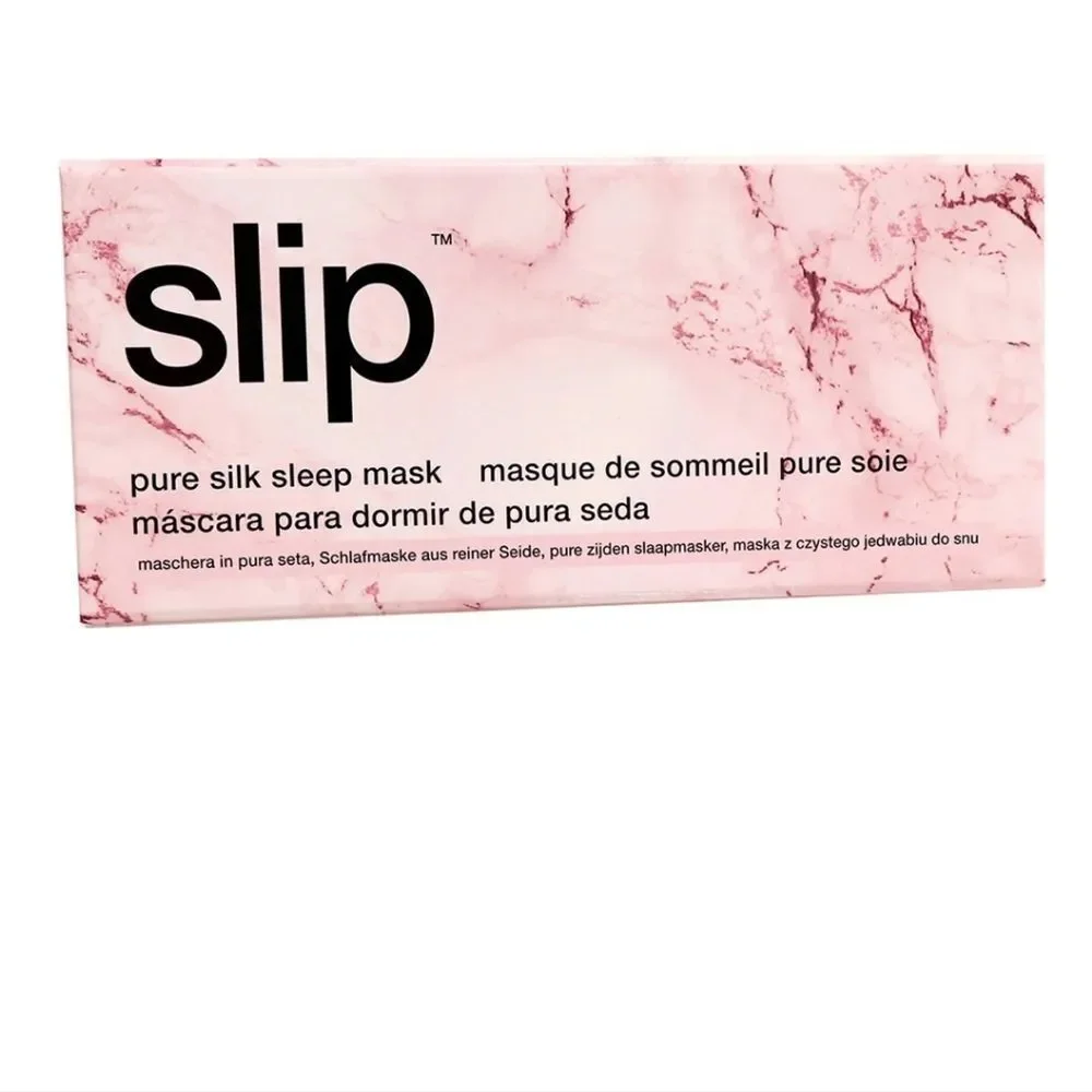 COPY - Slip Silk Sleep Mask, Pink Marble (One Size) - 100% Pure Mulberry 22 Mom…