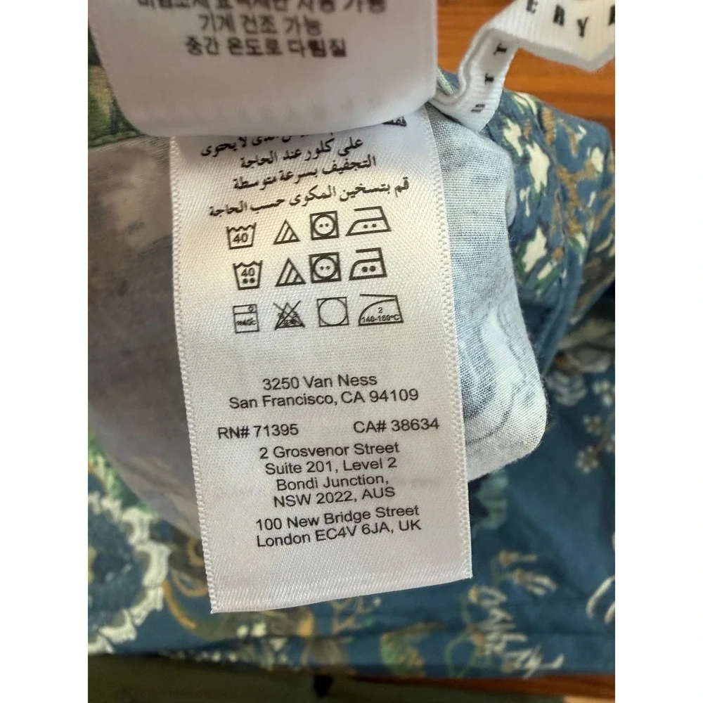 Pottery Barn stitching print 26x26