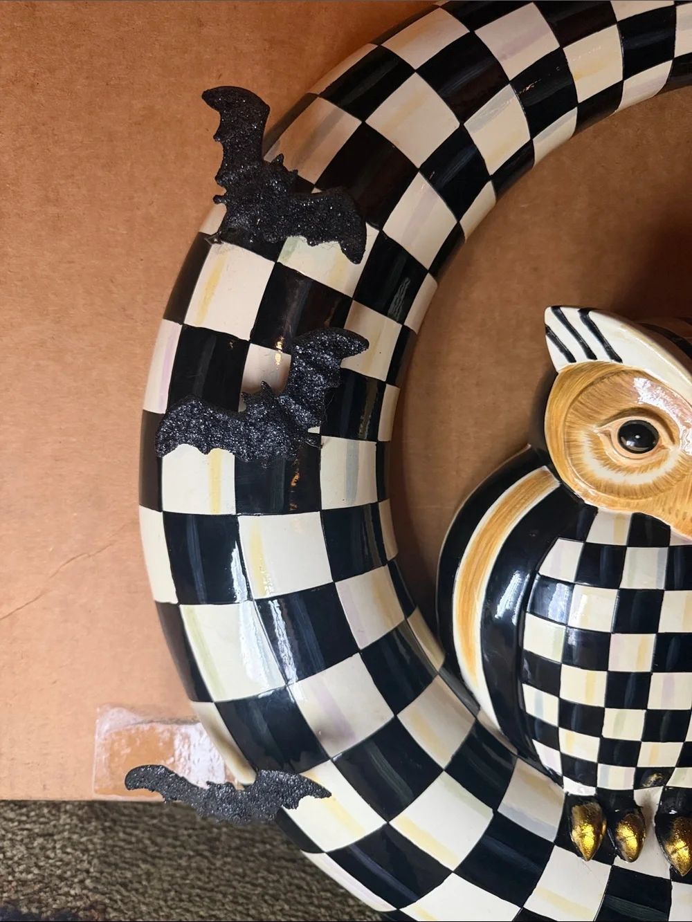MacKenzie-Childs Cosmique Owl 🦉 Wall Decor