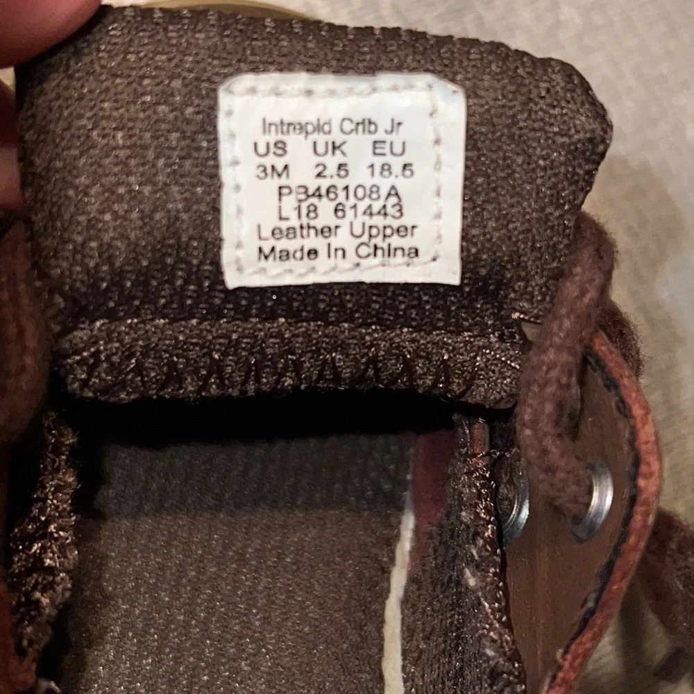 Sperry Kid's Infant Toddler Baby Intrepid Crib Jr Top Sider Size 3M