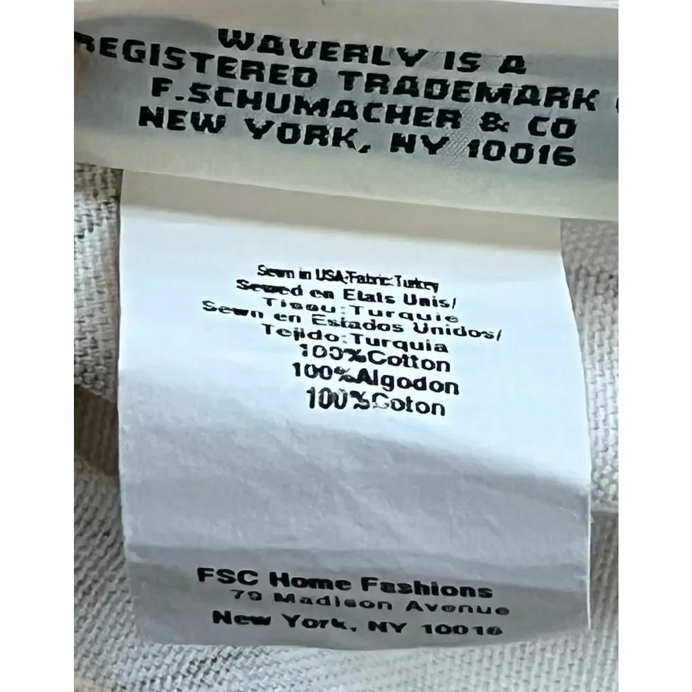 Waverly valance palm