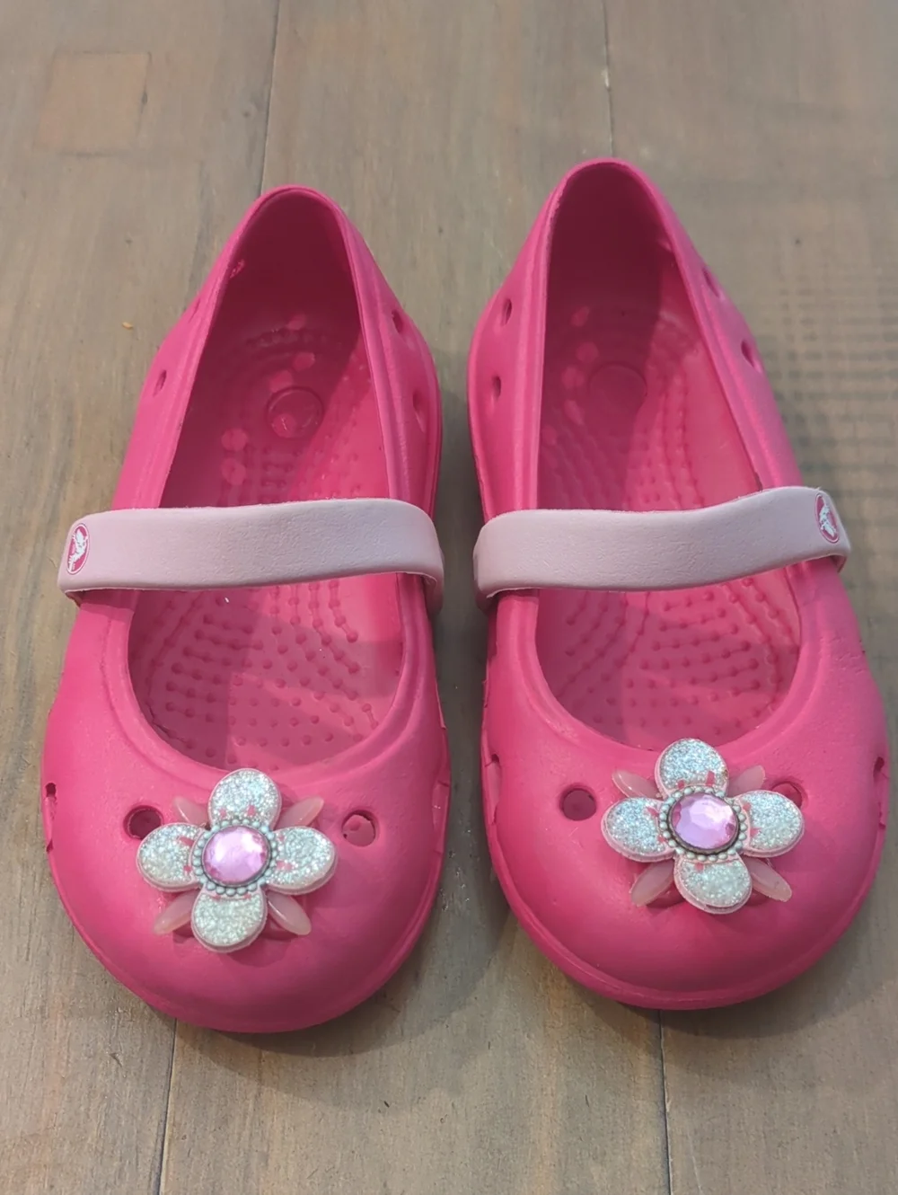 Crocs | Jeweled Mary Janes