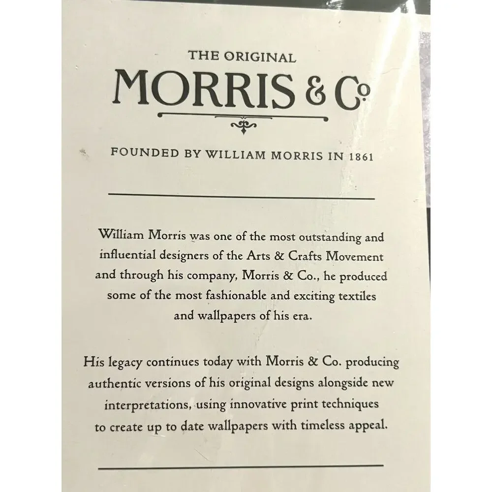 Morris & Co. cotton cover co