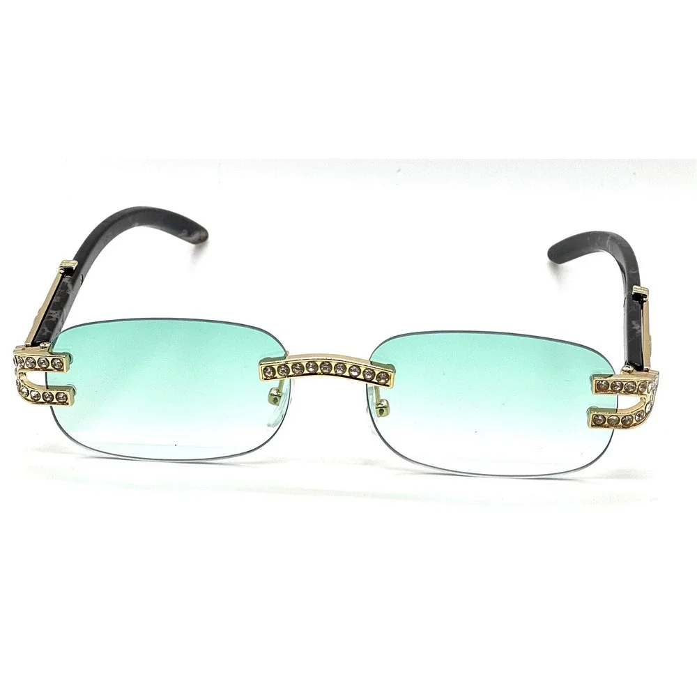 N/A rimless sunglasses
