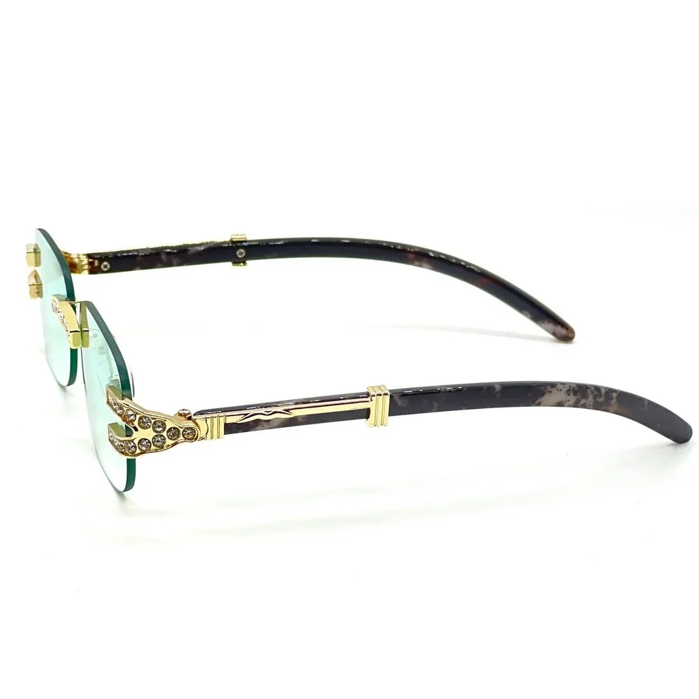 N/A rimless sunglasses