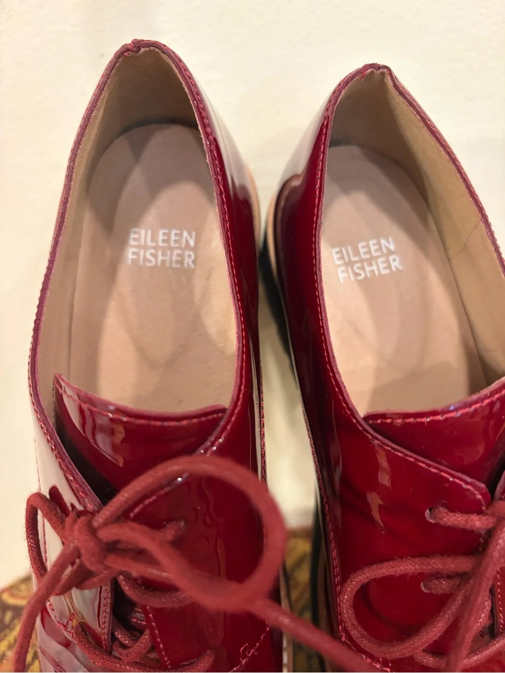 Eileen Fisher questions leave