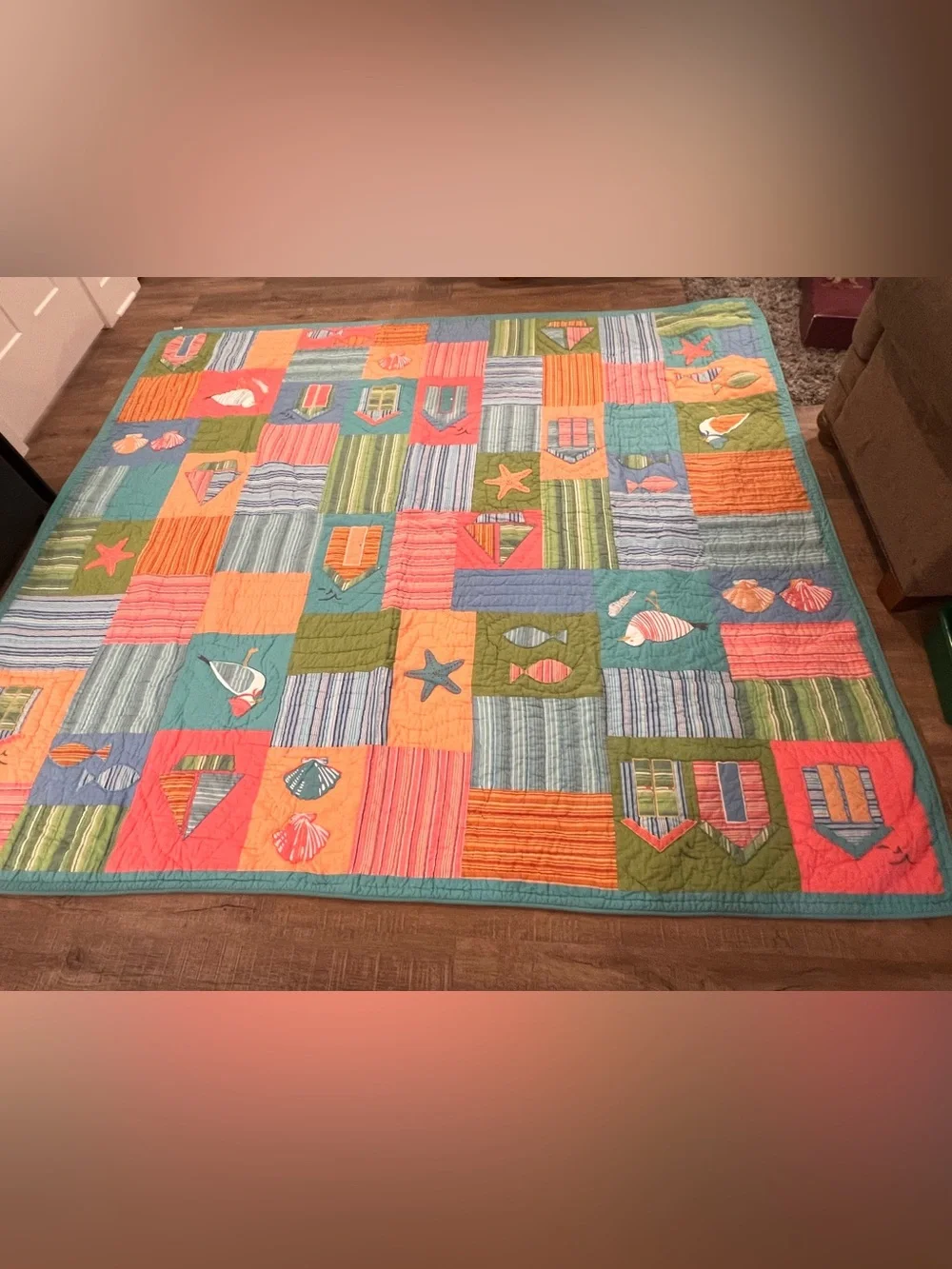 The Company Store colorful patchwork