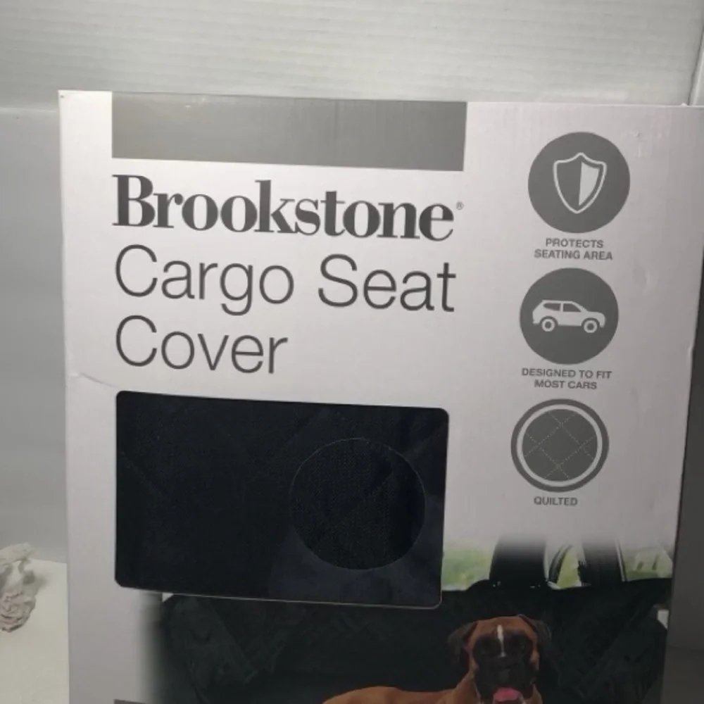 New Brookstone Cargo Seat Cover For Dogs/pets Water Resistant